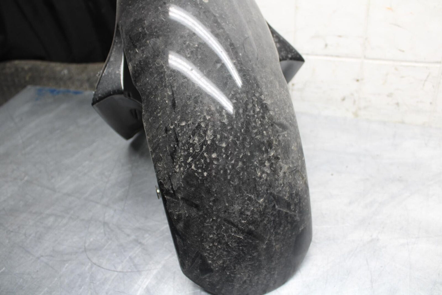09-14 YAMAHA YZF R1 AFTERMARKET FRONT WHEEL FENDER COWL FAIRING BB471