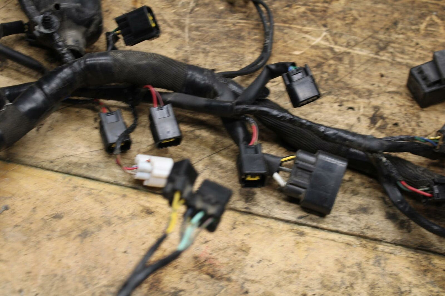 13-18 KAWASAKI NINJA ZX6R MAIN ENGINE WIRING HARNESS MOTOR WIRE LOOM BB342