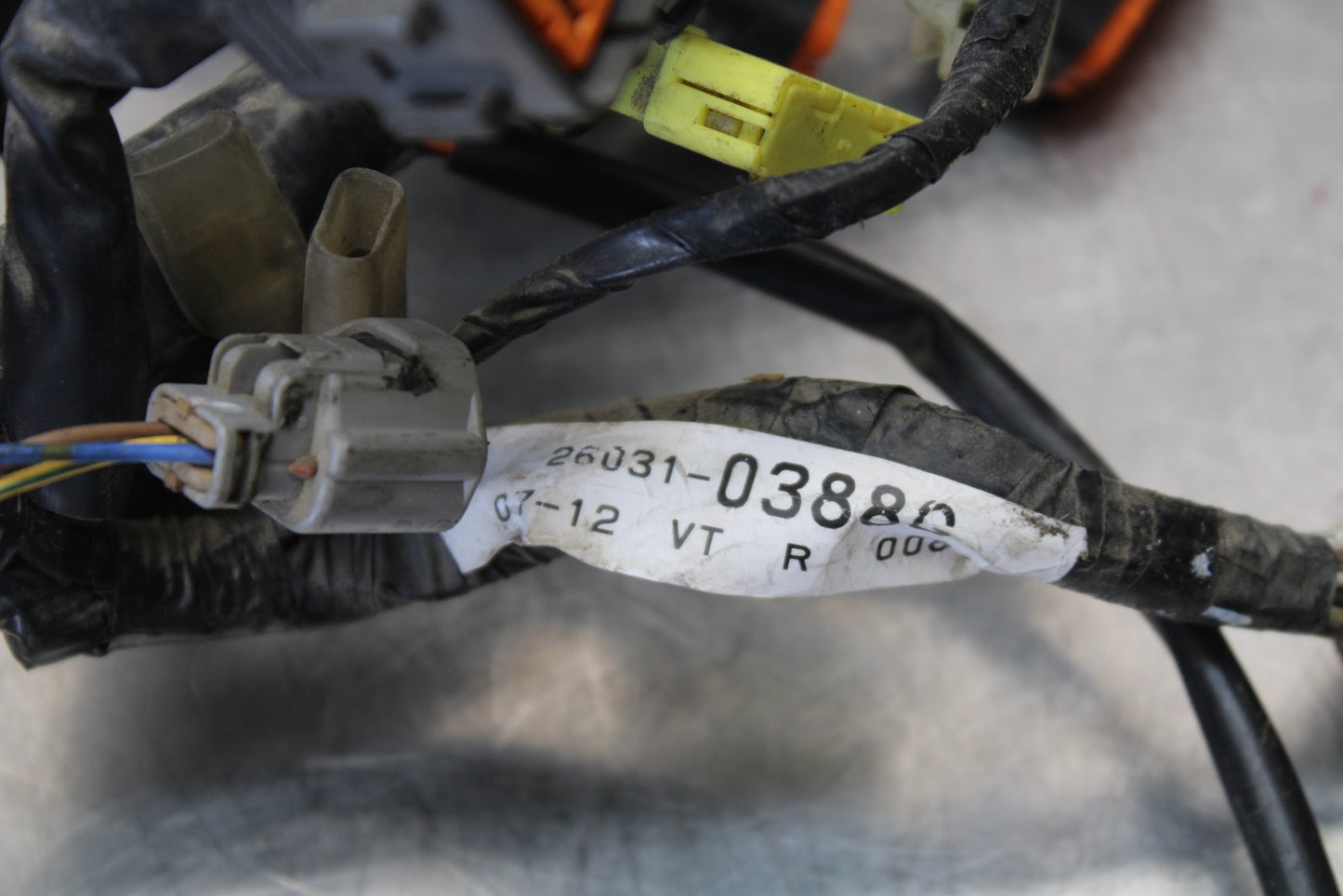 08 KAWASAKI VULCAN 900 MAIN ENGINE WIRING HARNESS MOTOR WIRE LOOM BB184