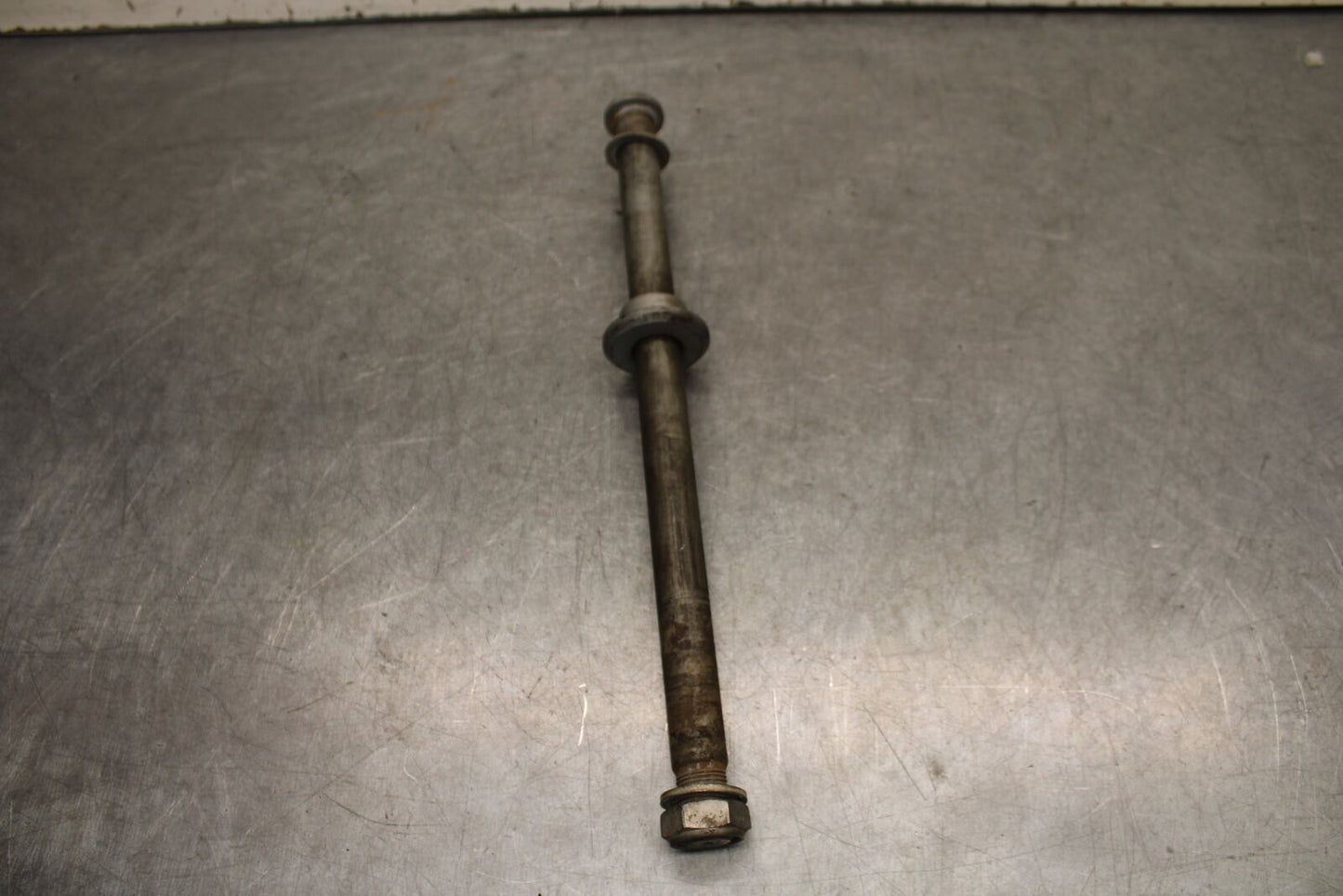 04-12 HONDA ST1300A REAR AXLE BACK WHEEL RIM PIVOT BOLT AXEL BB669