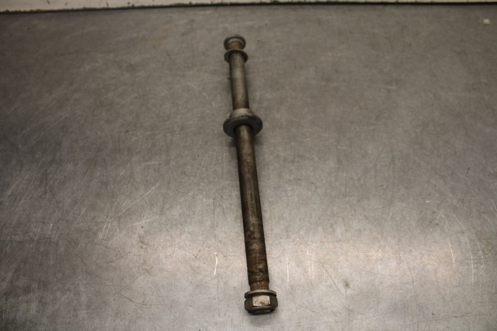04-12 HONDA ST1300A REAR AXLE BACK WHEEL RIM PIVOT BOLT AXEL BB669
