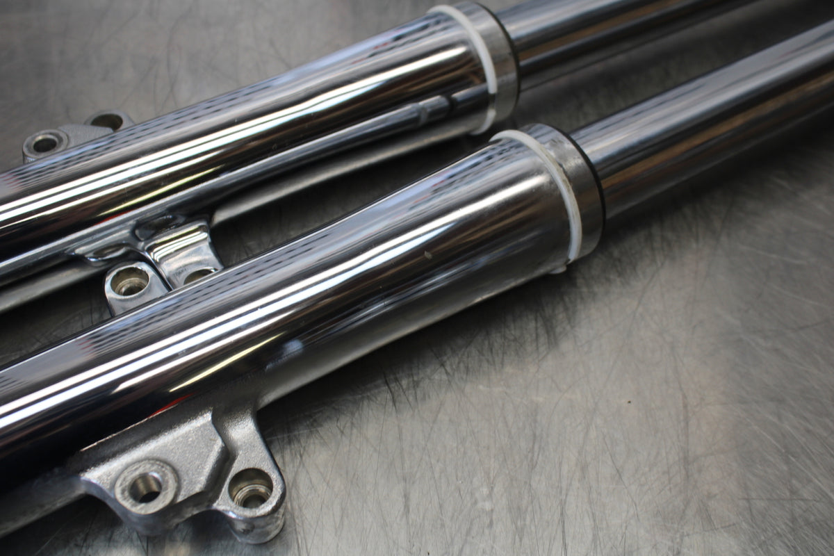 09 YAMAHA ROYAL STAR XVZ1300TF VENTURE FRONT FORKS SHOCK SUSPENSION SET BB151