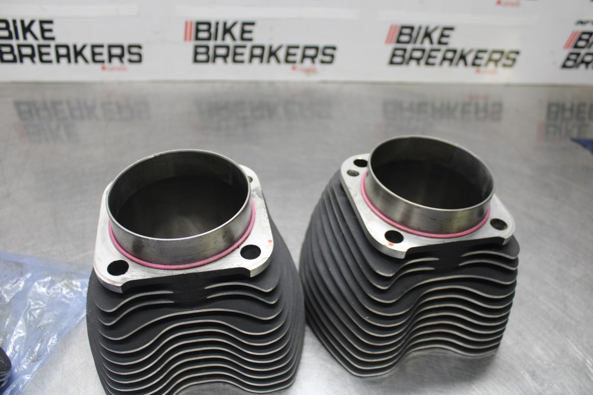 14 HARLEY-DAVIDSON STREET GLIDE ENGINE TOP END CYLINDER & PISTON SET PAIR BB880
