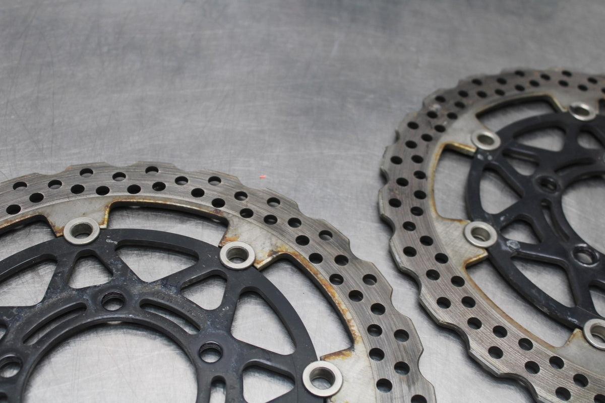 13-18 KAWASAKI NINJA ZX6R FRONT LEFT RIGHT BRAKE ROTORS DISCS BB915