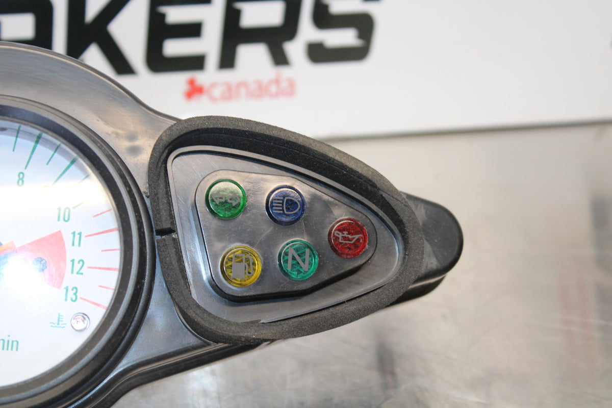 00 SUZUKI SV650 SPEEDO TACH GAUGES DISPLAY CLUSTER SPEEDOMETER TACHOMETER BB156