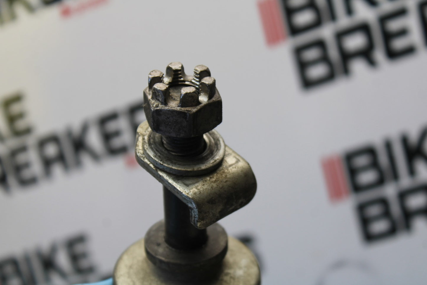 08-18 KAWASAKI KLR650 REAR AXLE BACK WHEEL RIM PIVOT BOLT AXEL BB183