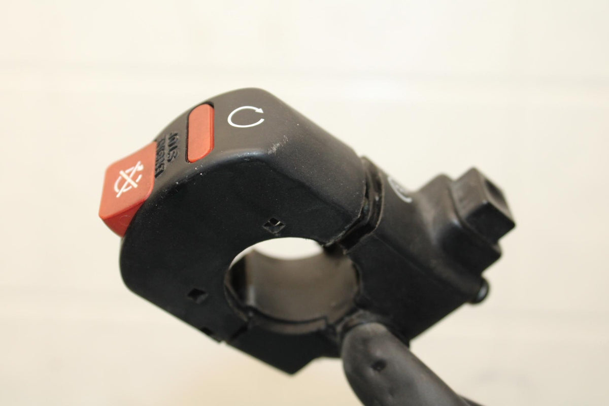 2000 Honda Super Hawk VTR1000F RIGHT CLIP ON HANDLE KILL OFF START SWITCH BB577