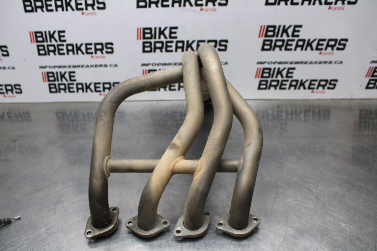 06 KAWASAKI Z750 EXHAUST HEADER PIPES MANIFOLD BB837