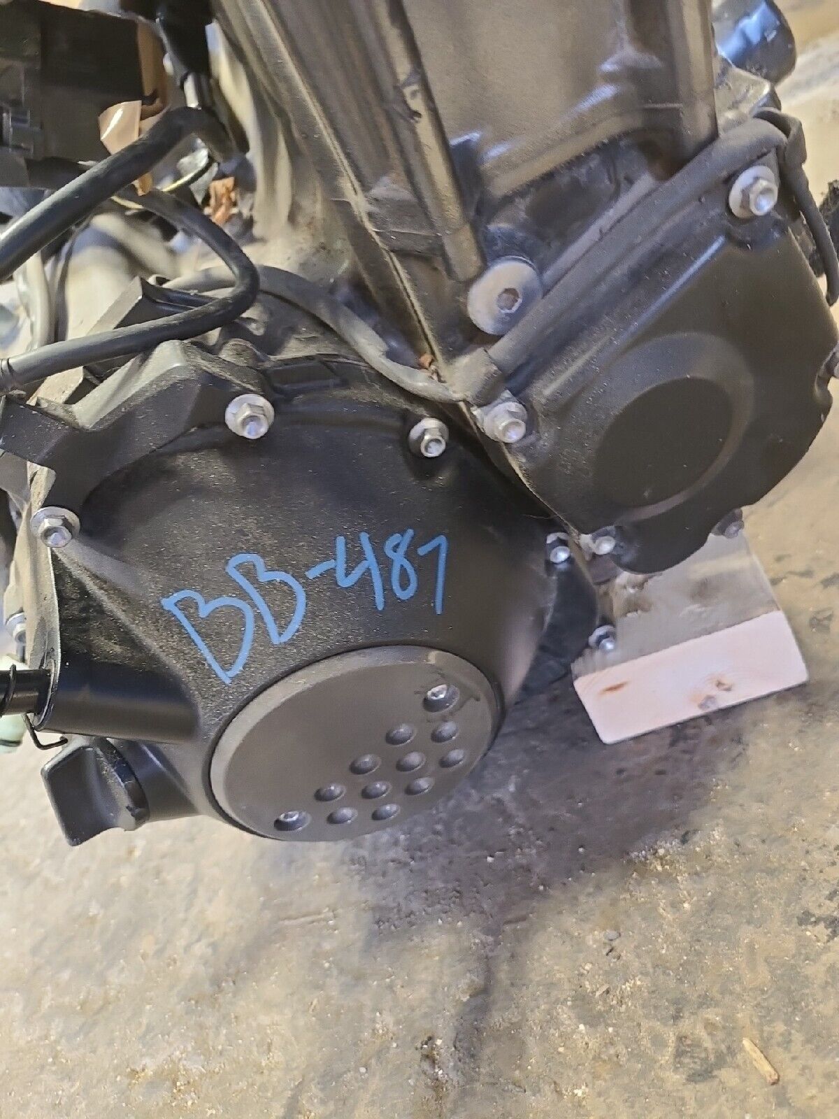 2006 Kawasaki Z1000 ENGINE MOTOR BB487