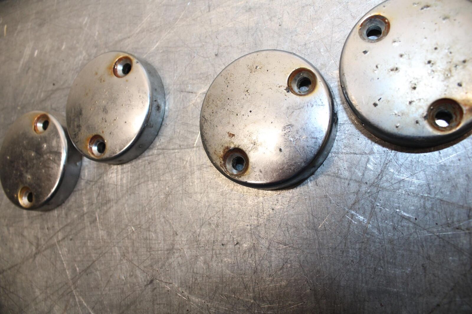 80-81 SUZUKI GS1000 G ENGINE MOTOR CAM CAMSHAFT COVER X4 BB91