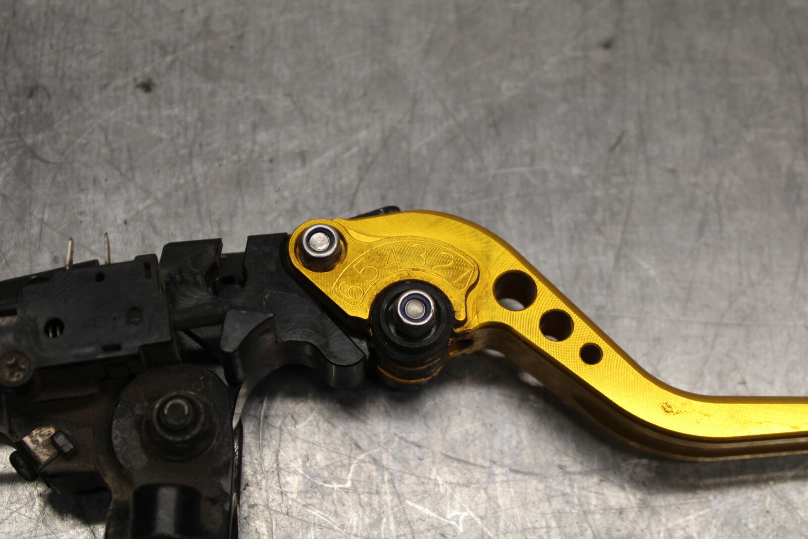 06-07 YAMAHA YZF R6 AFTERMARKET CLUTCH PERCH MOUNT WITH LEVER  BB742