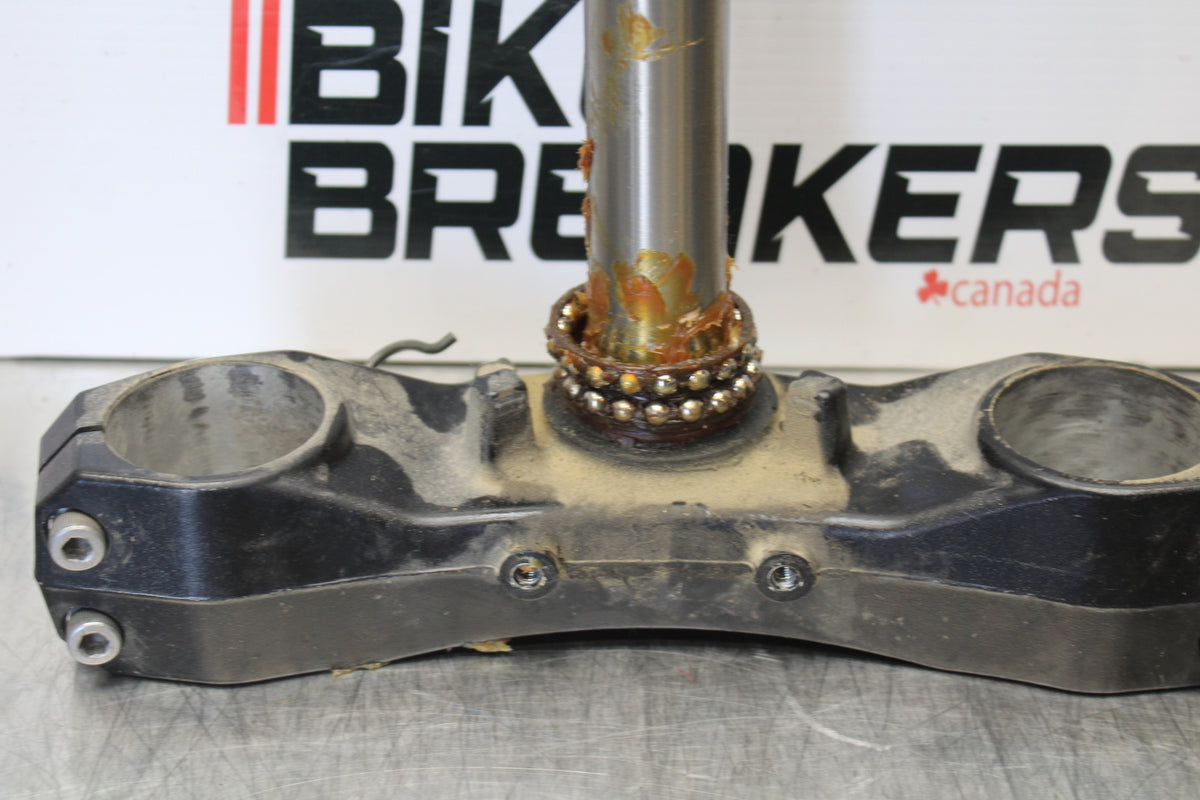 03-06 KAWASAKI Z1000 FRONT FORKS CLAMP LOWER TRIPLE TREE STEM BB164