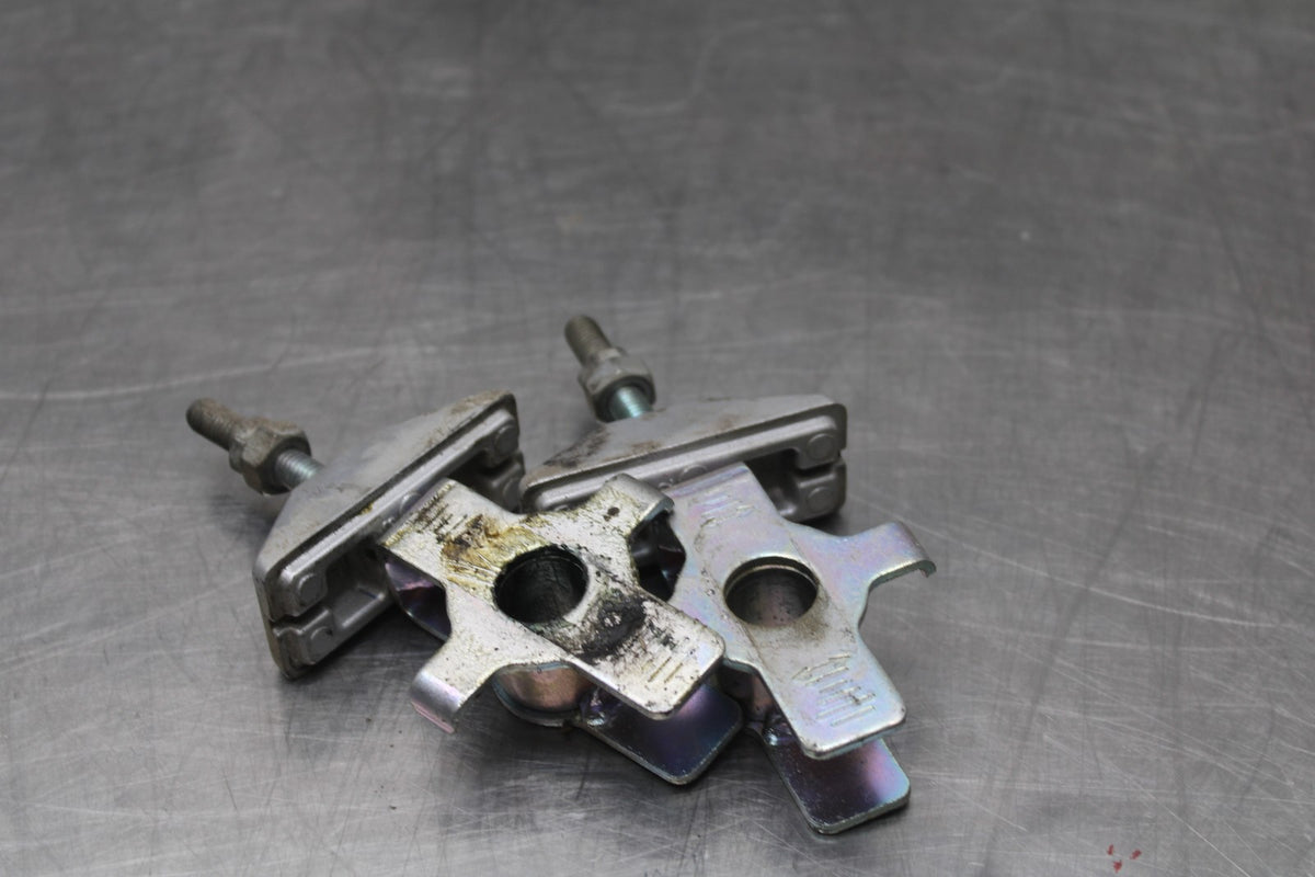 18 HONDA CB500F SWINGARM CHAIN TENSIONER ADJUSTMENT BRACKETS  BB861
