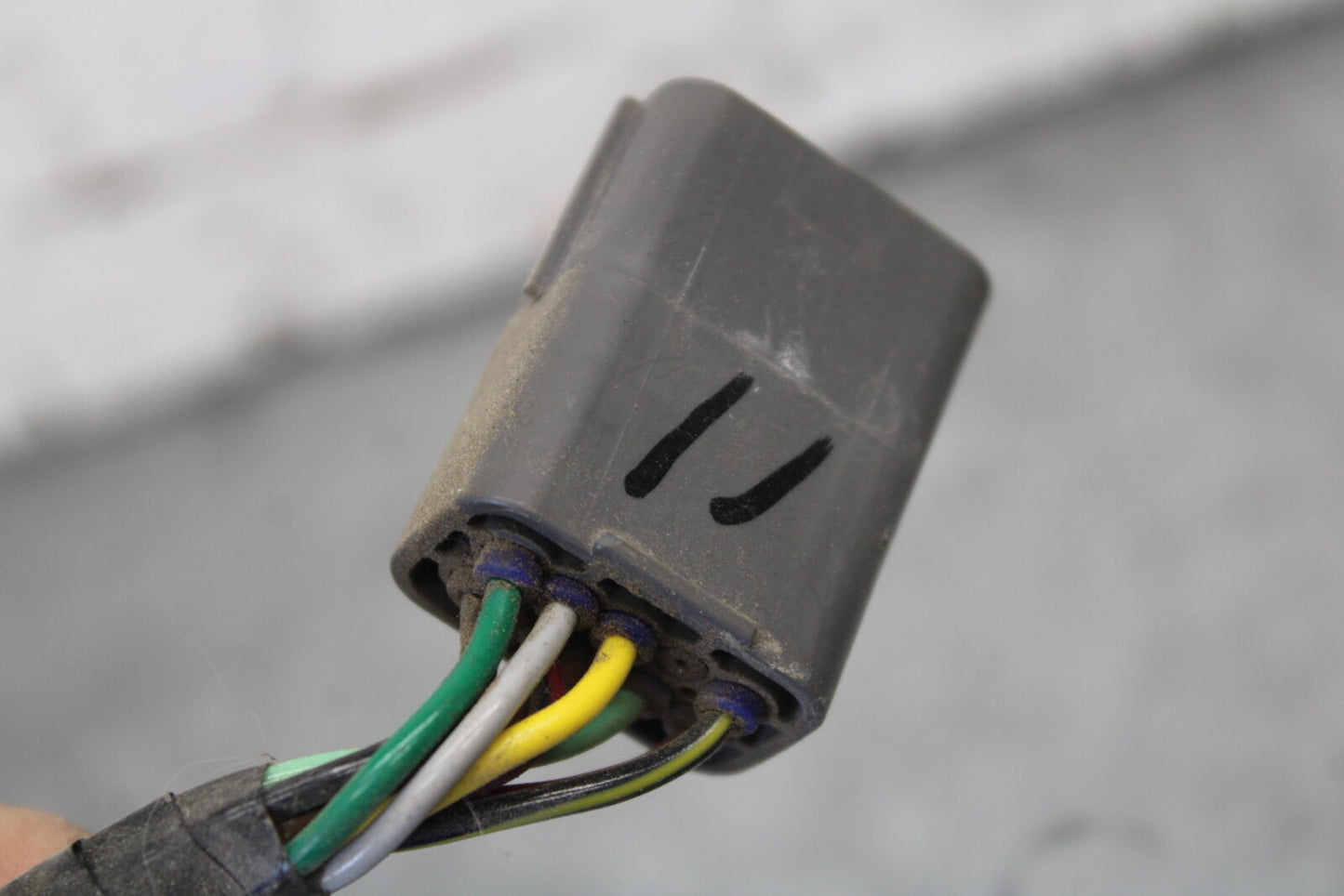 08-18 KAWASAKI KLR650 SPEEDO TACH GAUGE CLUSTER SPEEDOMETER TACHOMETER  BB707