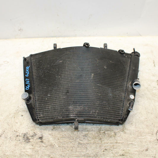 06-07 SUZUKI GSXR750 ENGINE RADIATOR MOTOR COOLER COOLING RADIATER BB30 A