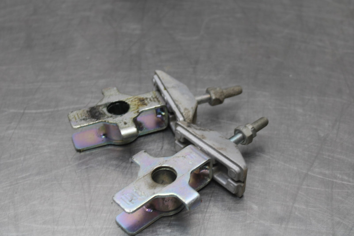 18 HONDA CB500F SWINGARM CHAIN TENSIONER ADJUSTMENT BRACKETS  BB861