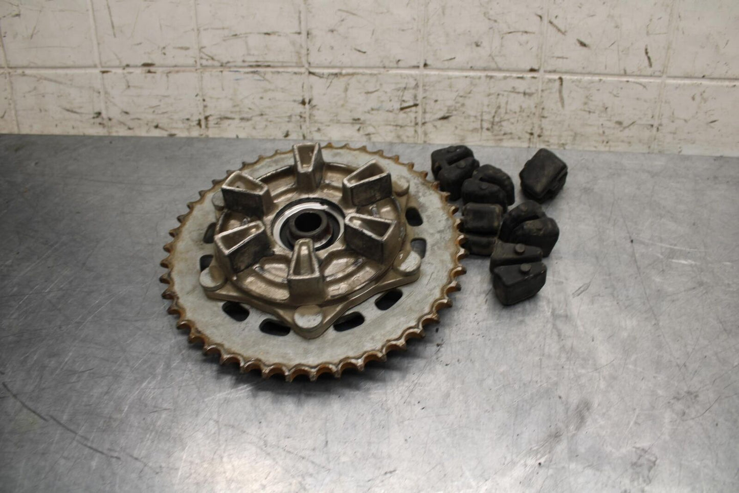 2006 Honda CBR600F4i REAR HUB SHOCK DAMPERS CUSH ABSORBERS BB567