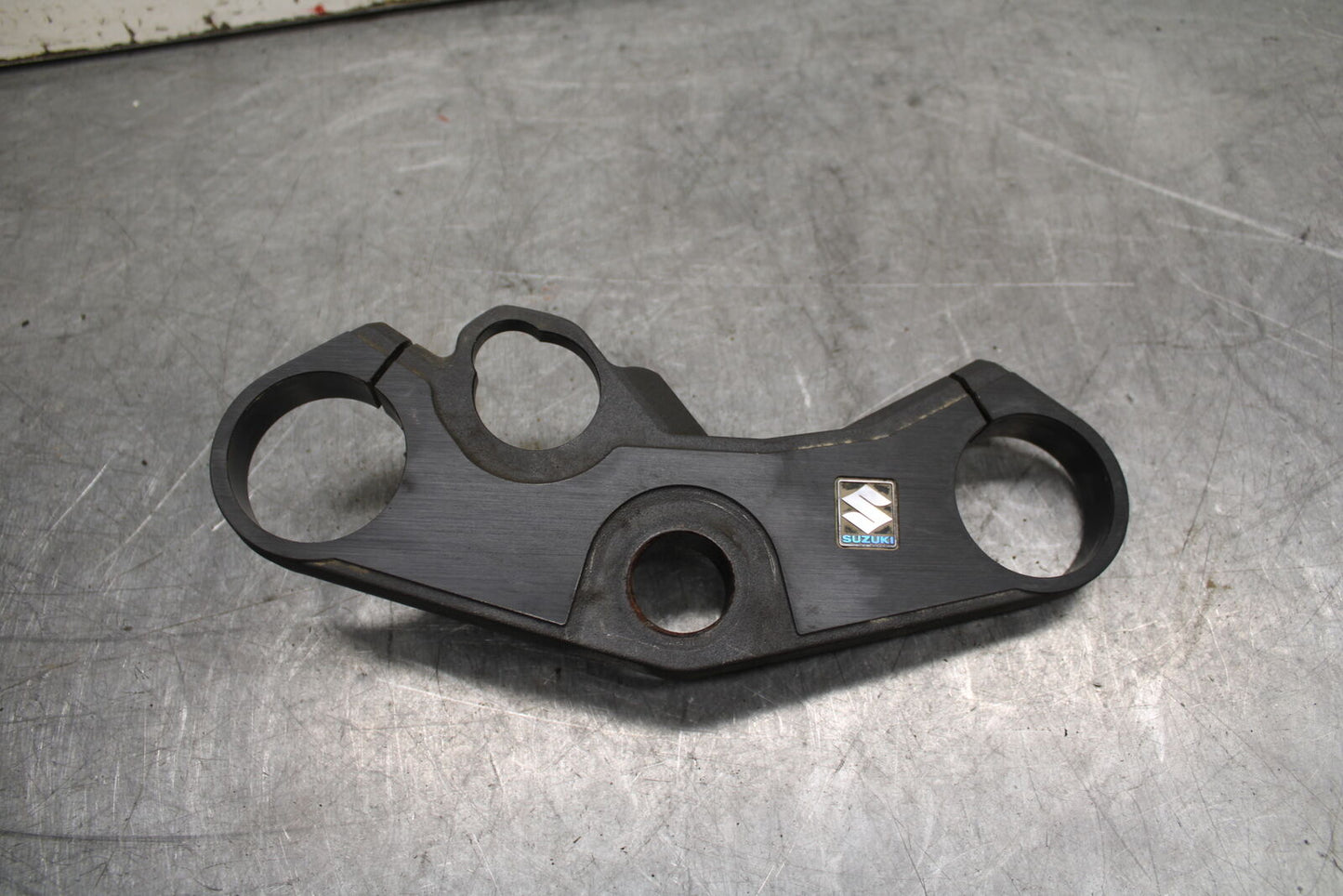 08-10 SUZUKI GSXR 600 FORKS UPPER TRIPLE TREE CLAMP  BB721
