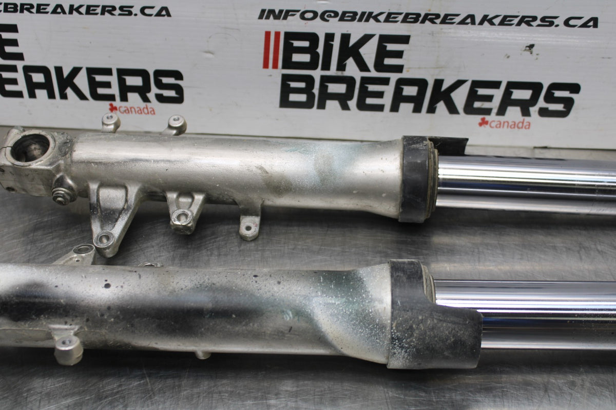 01-03 SUZUKI GSXR600 FRONT FORKS SHOCK SUSPENSION SET PAIR BB841