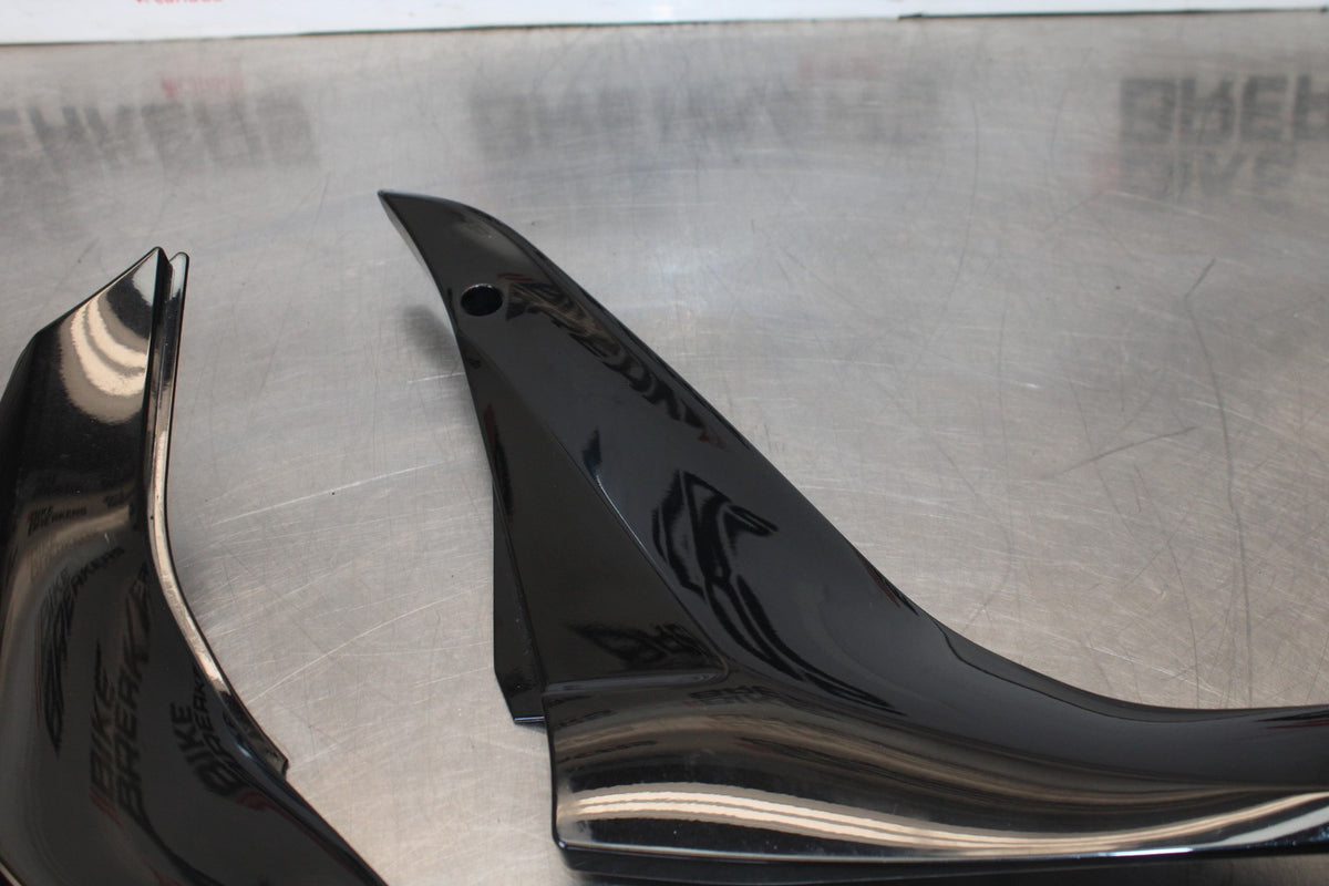 08 KAWASAKI NINJA ZX10R RIGHT LEFT FRONT SIDE SEAT PANELS COWLS FAIRINGS  BB902
