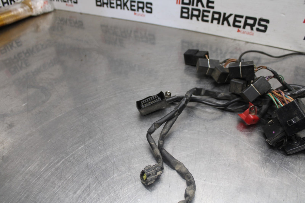 05-08 TRIUMPH SPEED TRIPLE 1050 MAIN ENGINE WIRING HARNESS MOTOR WIRE LOOM BB933