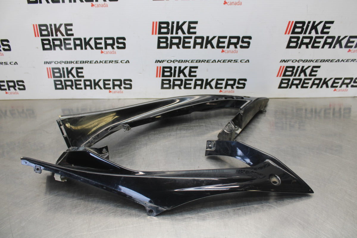 06-07 YAMAHA YZF R6 RIGHT FRONT UPPER SIDE FAIRING COWL PLASTIC SET BB00