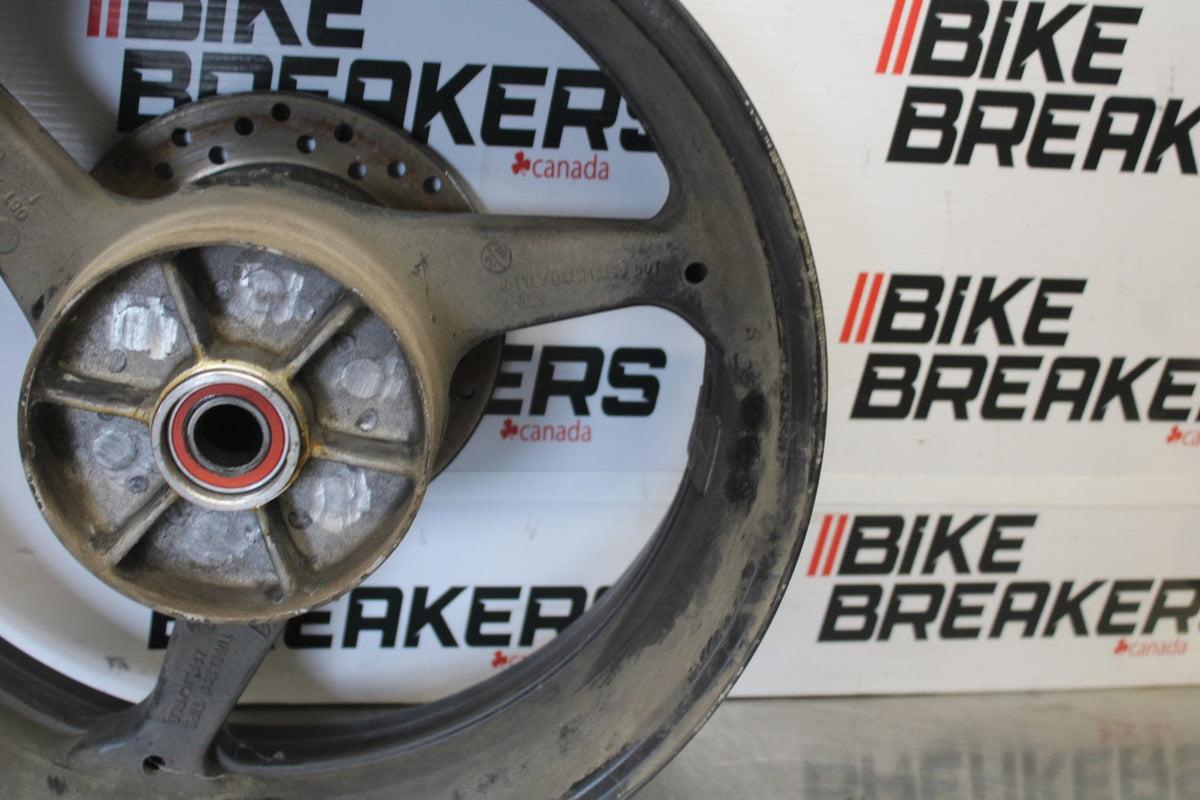 05-06 HONDA CBR600RR REAR WHEEL BACK RIM & ROTOR BB893