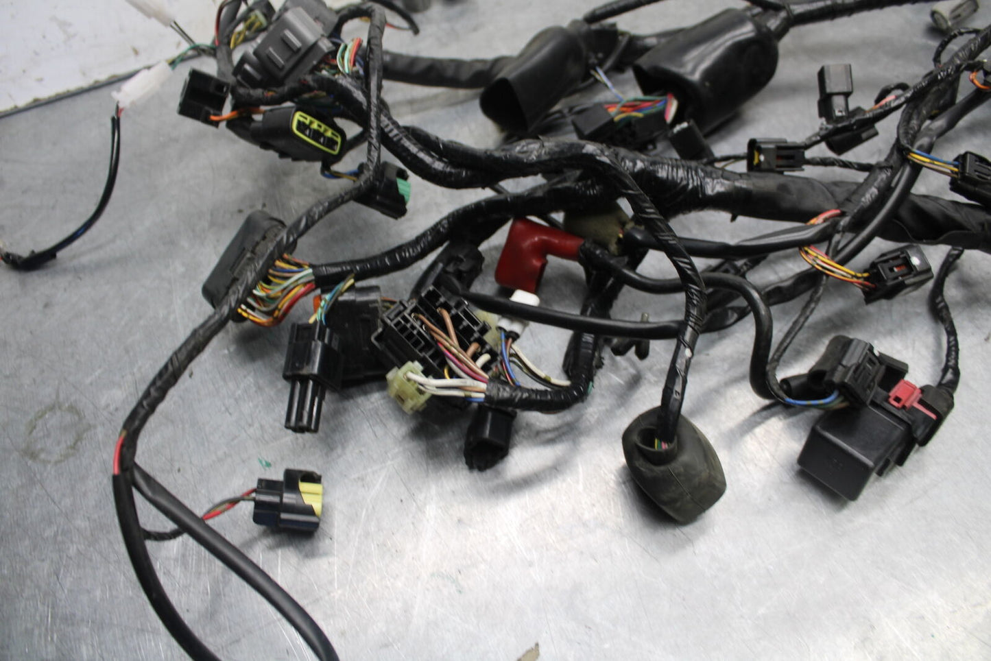 09-12 KAWASAKI NINJA ZX6R MAIN ENGINE WIRING HARNESS WIRE LOOM 26031-0793  BB698