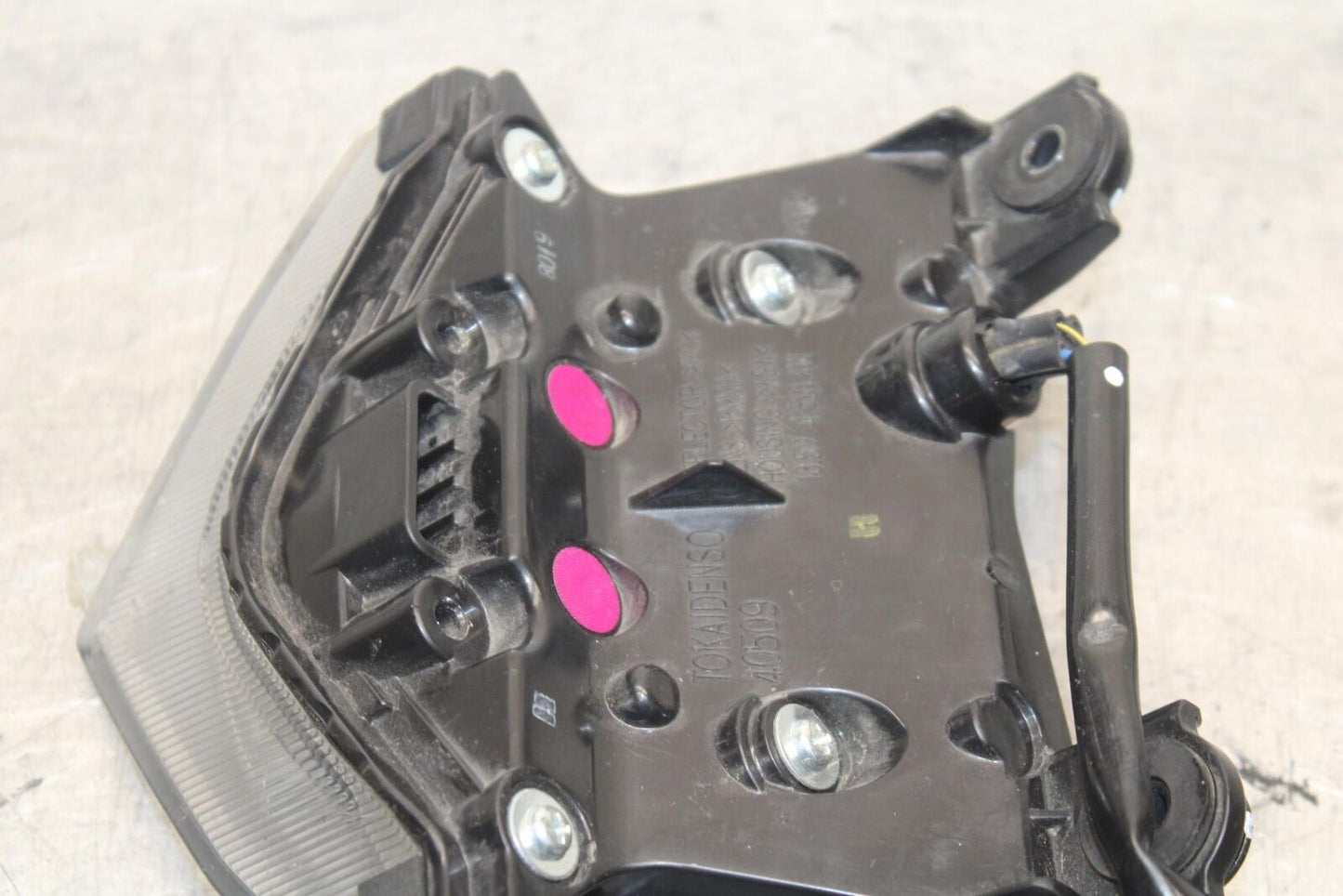 12-17 KAWASAKI ER-6N Z650 REAR TAIL TAILLIGHT BACK BRAKE LIGHT BB607