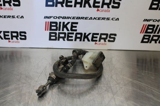 00 SUZUKI SV650 REAR BACK BRAKE MASTER CYLINDER W RESERVOIR BB156