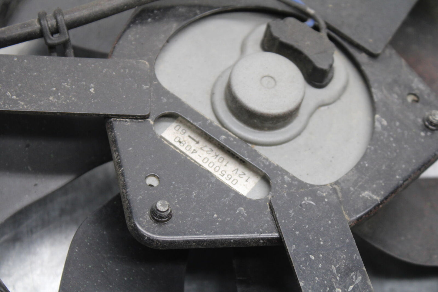 09-12 KAWASAKI NINJA ZX6R ENGINE RADIATOR COOLING FAN 59502-0046 BB656