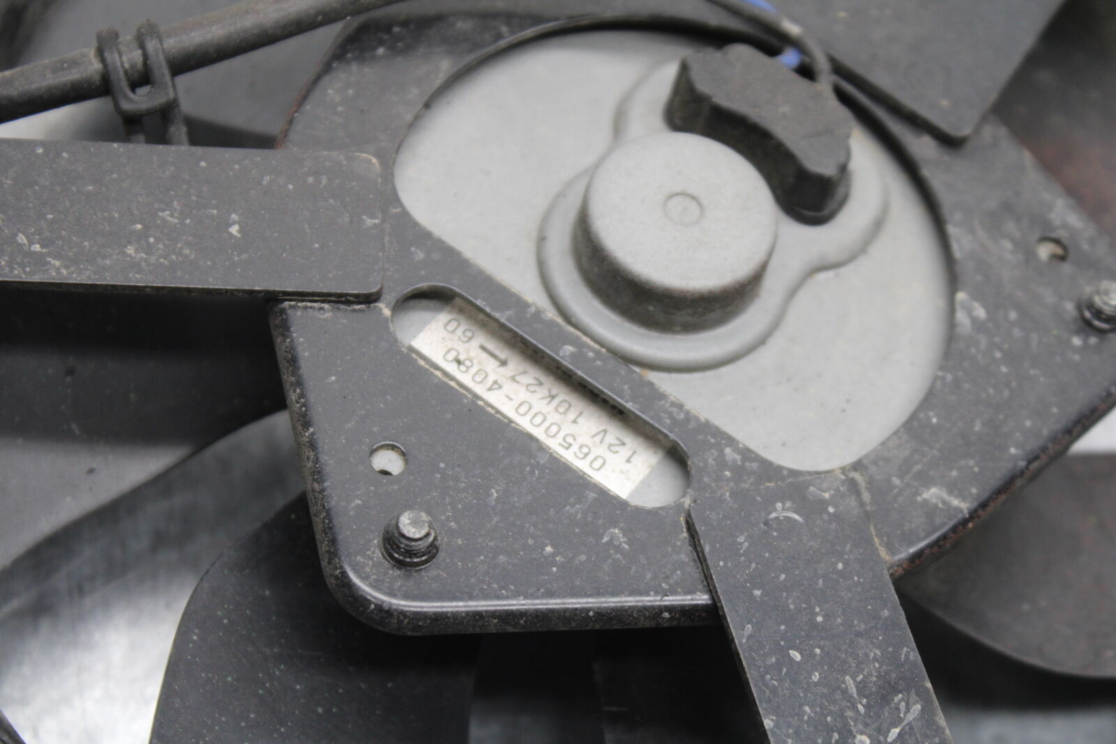 09-12 KAWASAKI NINJA ZX6R ENGINE RADIATOR COOLING FAN 59502-0046 BB656