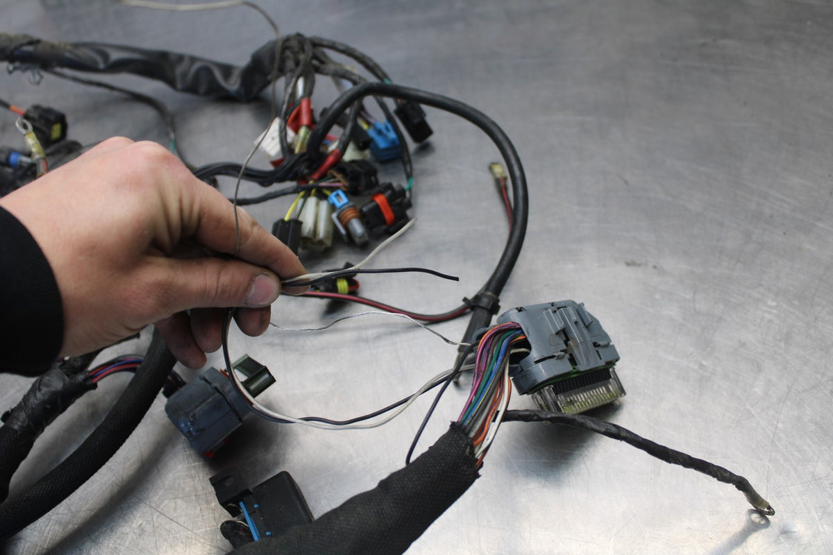 03-17 VICTORY VEGAS MAIN ENGINE WIRING HARNESS MOTOR WIRE LOOM BB259