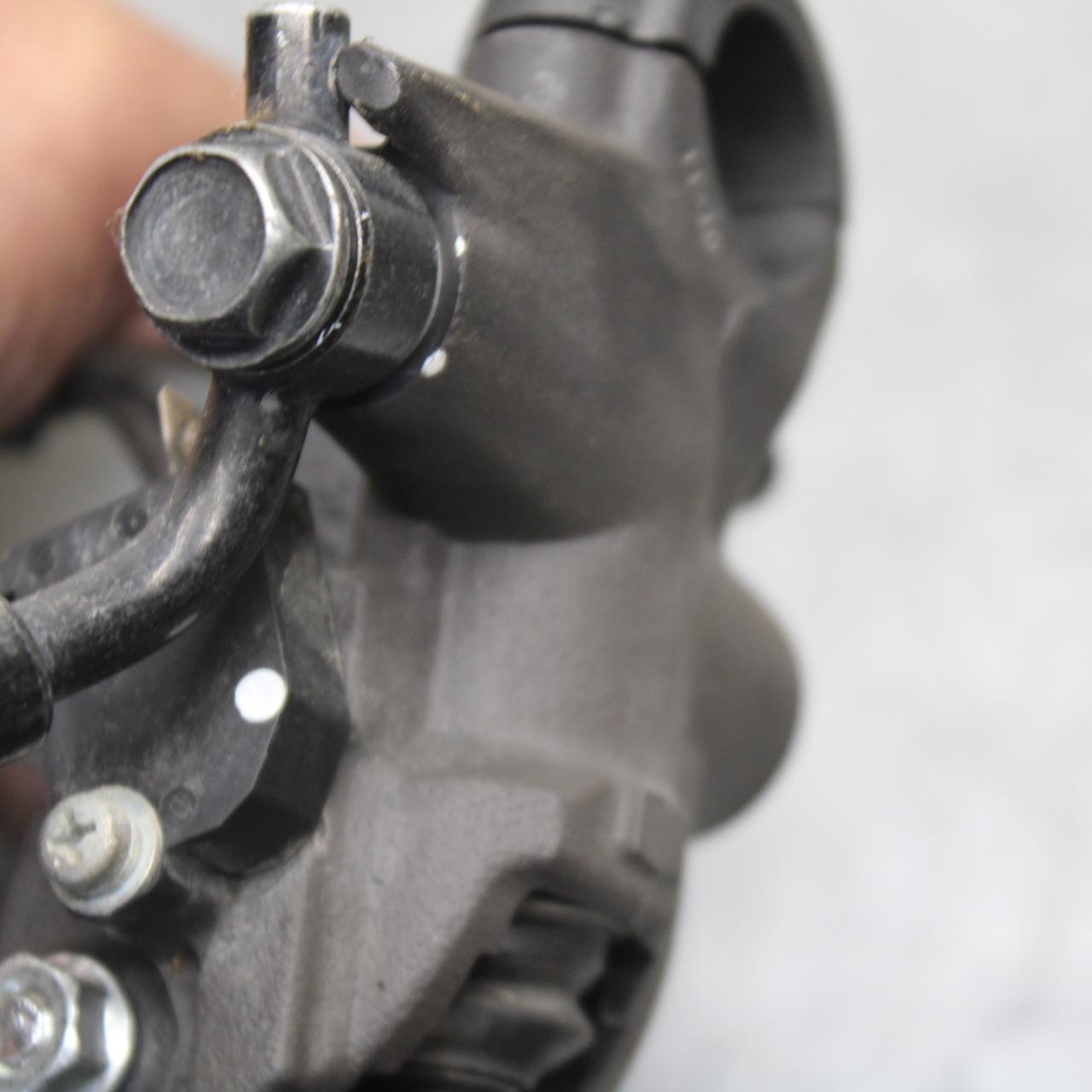 21 KAWASAKI NINJA ZX6R FRONT BRAKE MASTER CYLINDER w/ PAZZO LEVER BB647