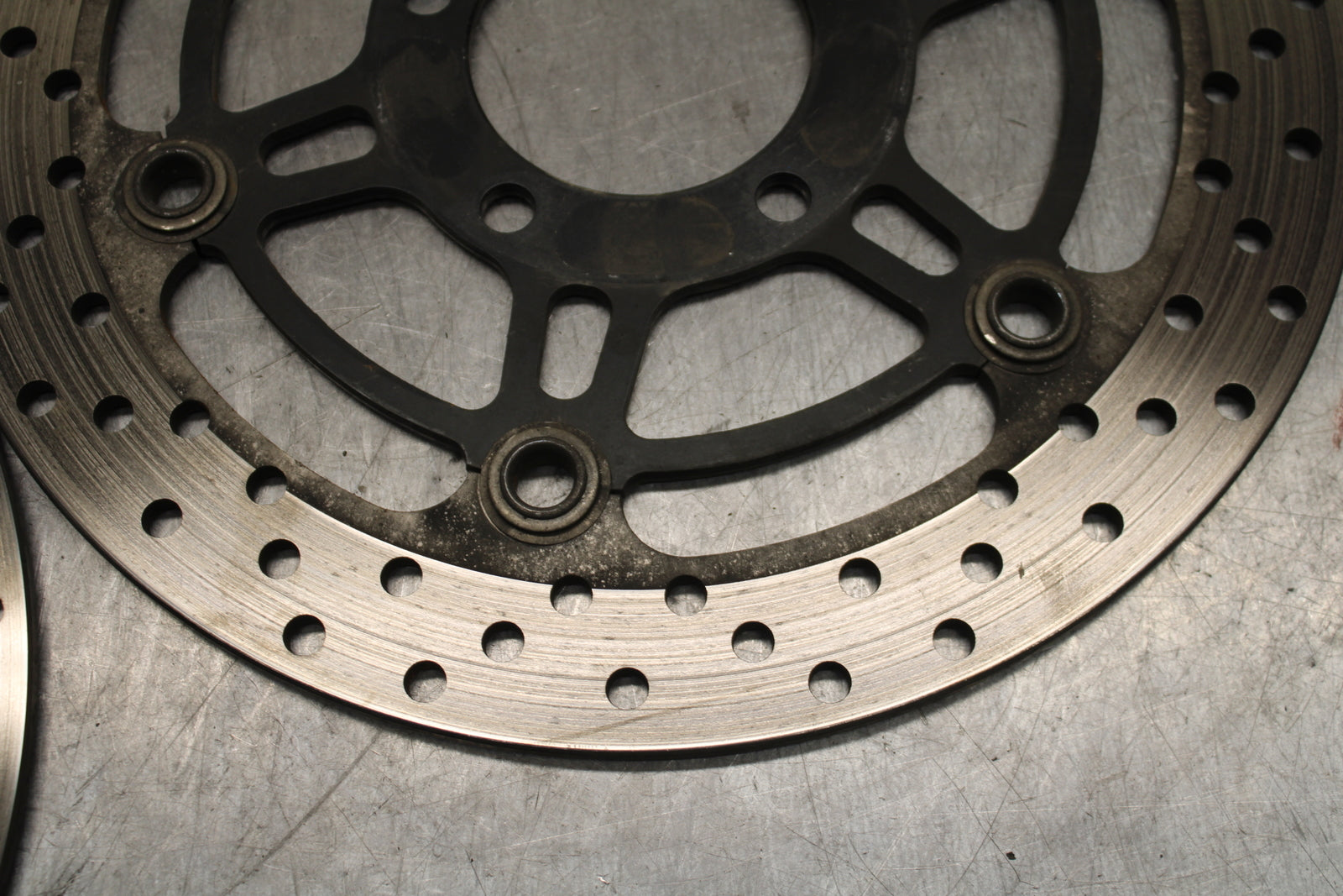 03 SUZUKI SV650S FRONT LEFT RIGHT BRAKE ROTORS DISCS BB130