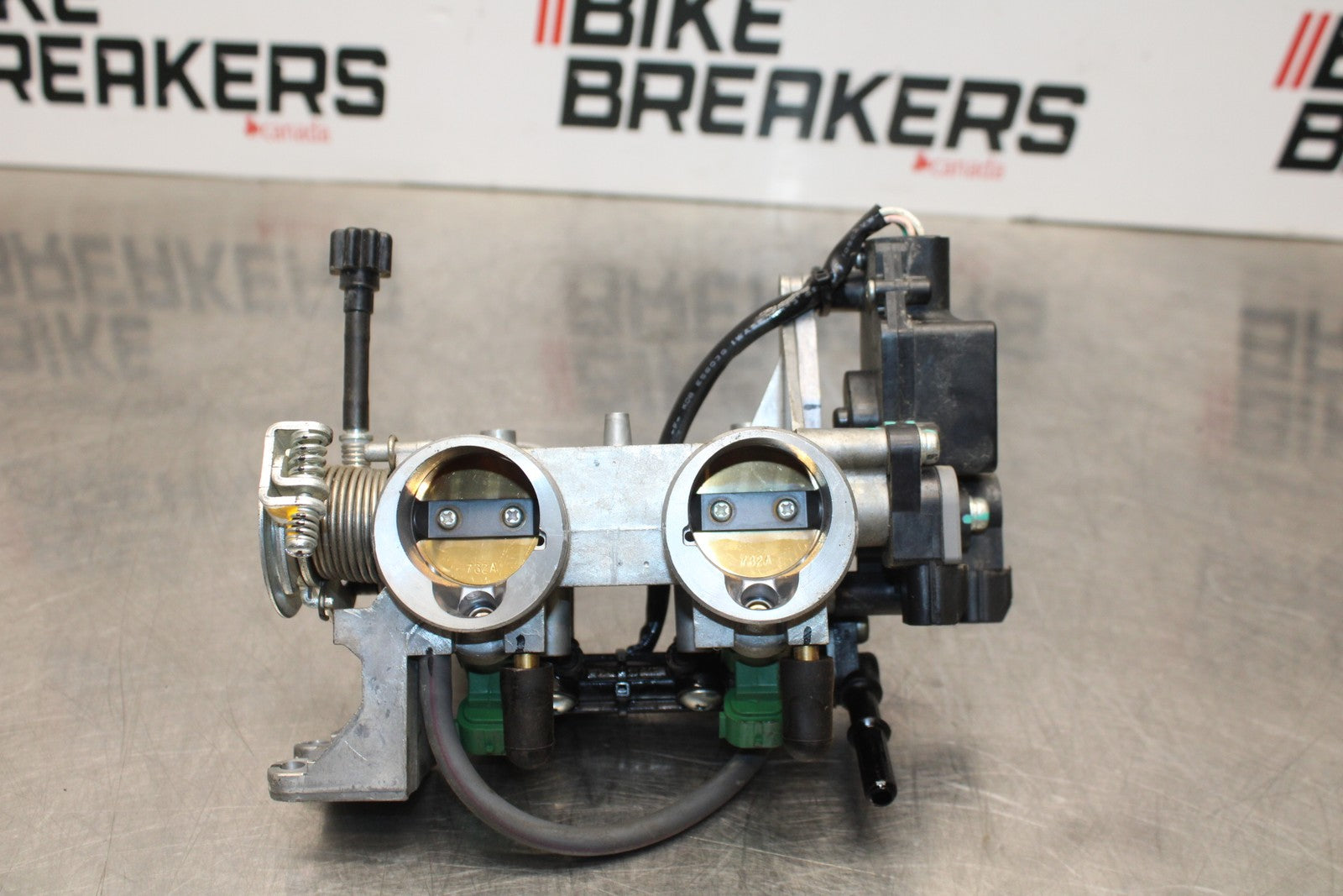 13-17 KAWASAKI NINJA 300 EX300 ABS MAIN FUEL INJECTORS / THROTTLE BODIES BB187