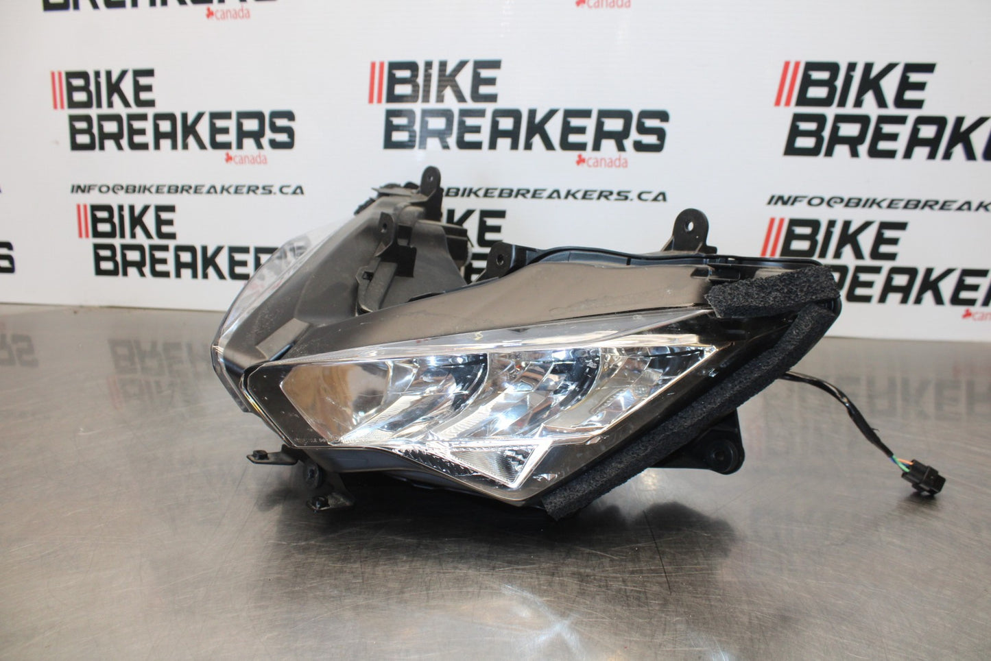 18-23 KAWASAKI NINJA 400 EX400 ABS FRONT HEADLIGHT HEAD LIGHT LAMP BB192