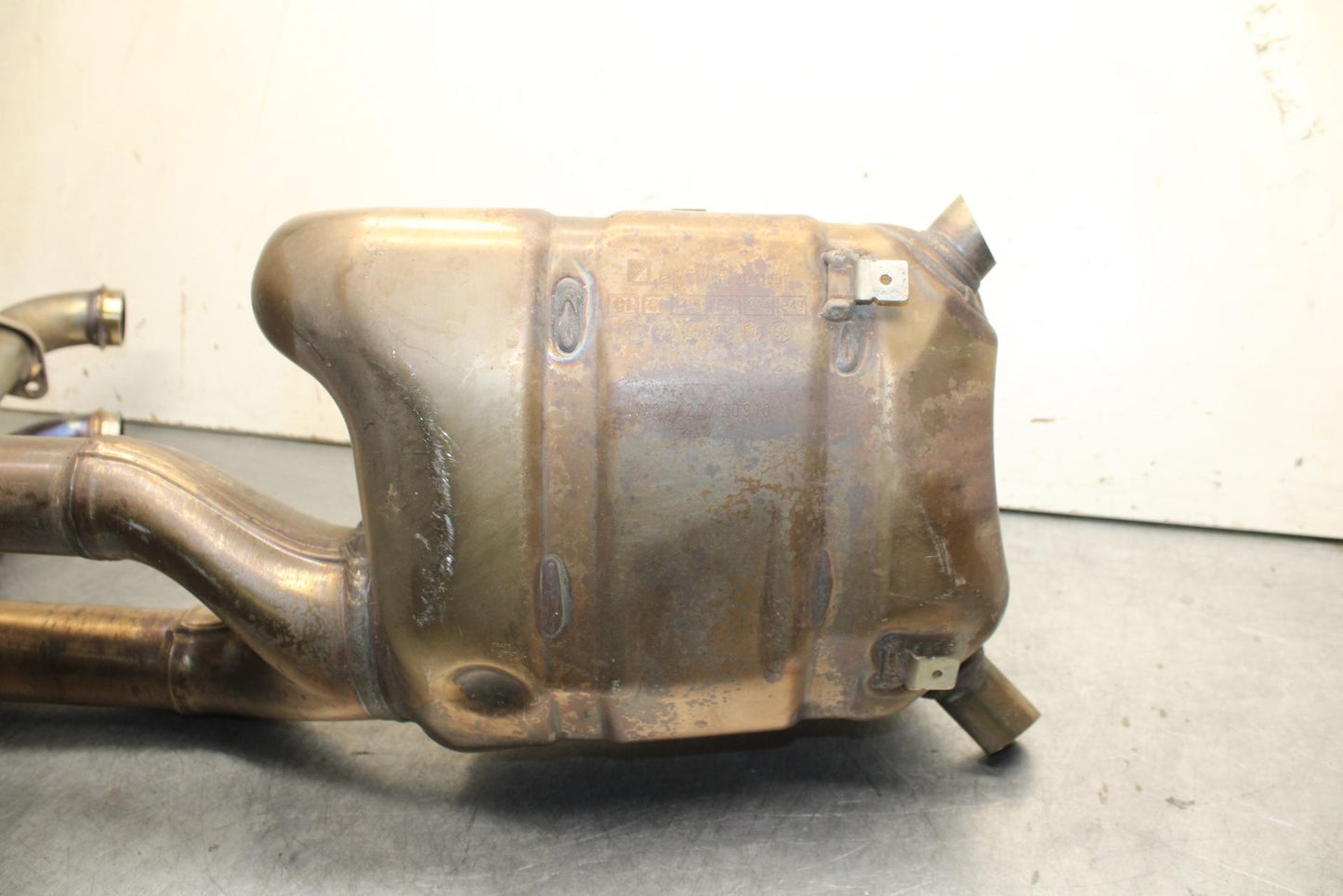 20-23 APRILIA RS660 EXHAUST HEADERS W HONEYCOMB MUFFLER  BB643