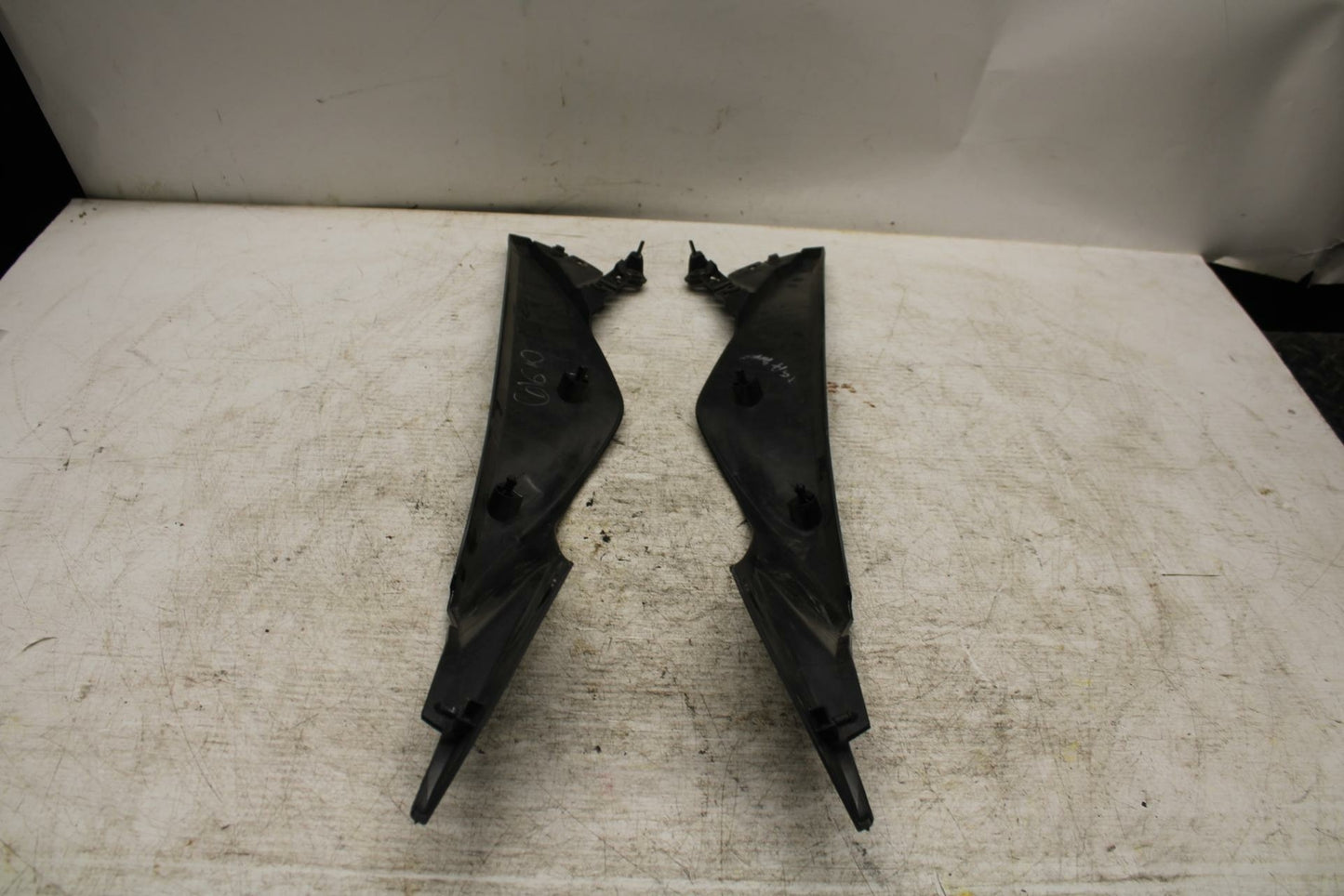 12-13 KAWASAKI EX300 NINJA RIGHT LEFT FRONT SIDE SEAT PANELS TRIMS COWLS BB373