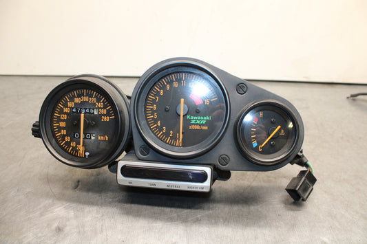 93-94 KAWASAKI NINJA ZX7R SPEEDO TACH GAUGES DISPLAY CLUSTER SPEEDOMETER BB122