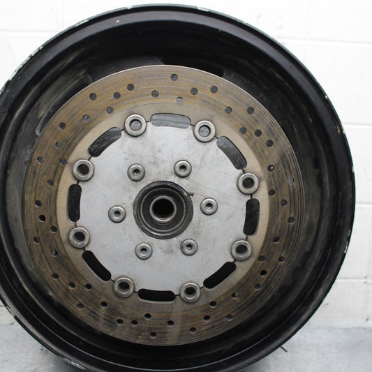 2004 Suzuki Intruder 1500 VL1500 REAR ROTOR BACK BRAKE DISC AND WHEEL BB573
