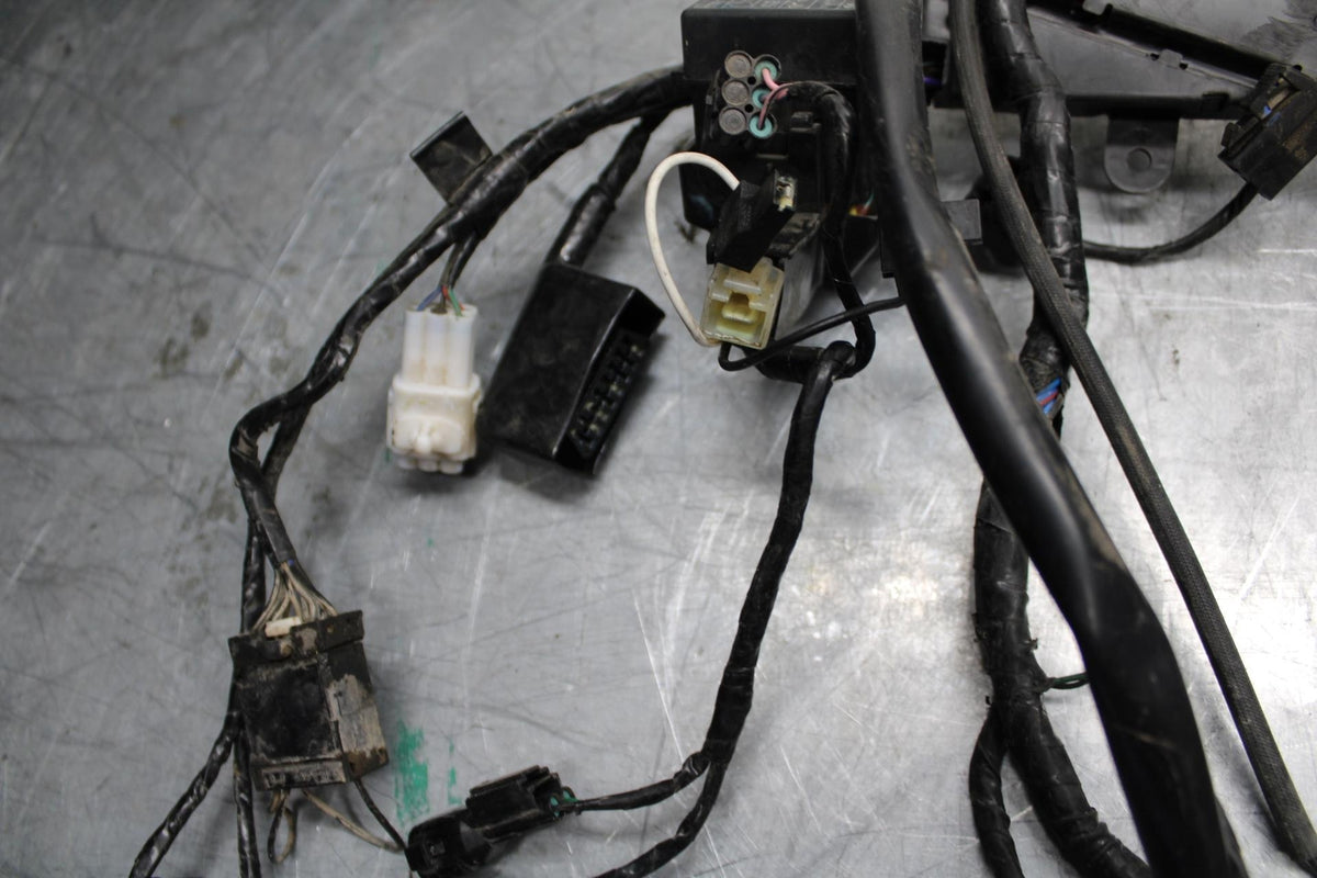 17-21 TRIUMPH STREET TRIPPLE R ABS MAIN  WIRING HARNESS MOTOR WIRE LOOM bb452