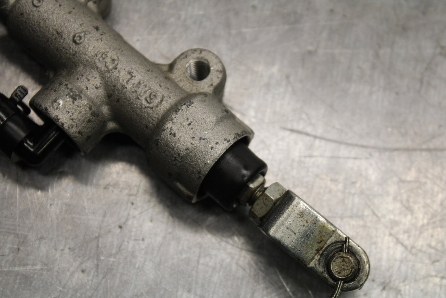 12-17 KAWASAKI NINJA 650 REAR BACK BRAKE MASTER CYLINDER W RESERVOIR BB129