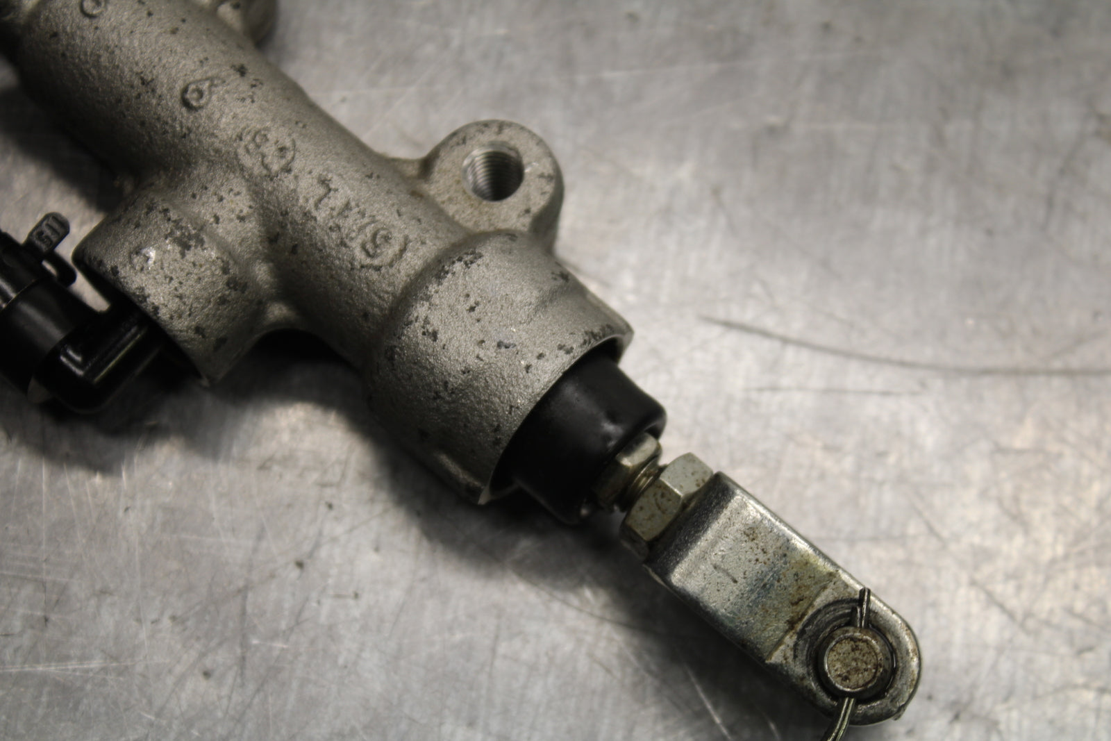 12-17 KAWASAKI NINJA 650 REAR BACK BRAKE MASTER CYLINDER W RESERVOIR BB129