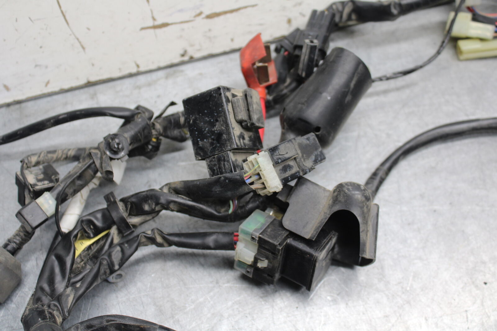 09-15 YAMAHA FZ6R MAIN ENGINE WIRING HARNESS MOTOR WIRE LOOM BB686