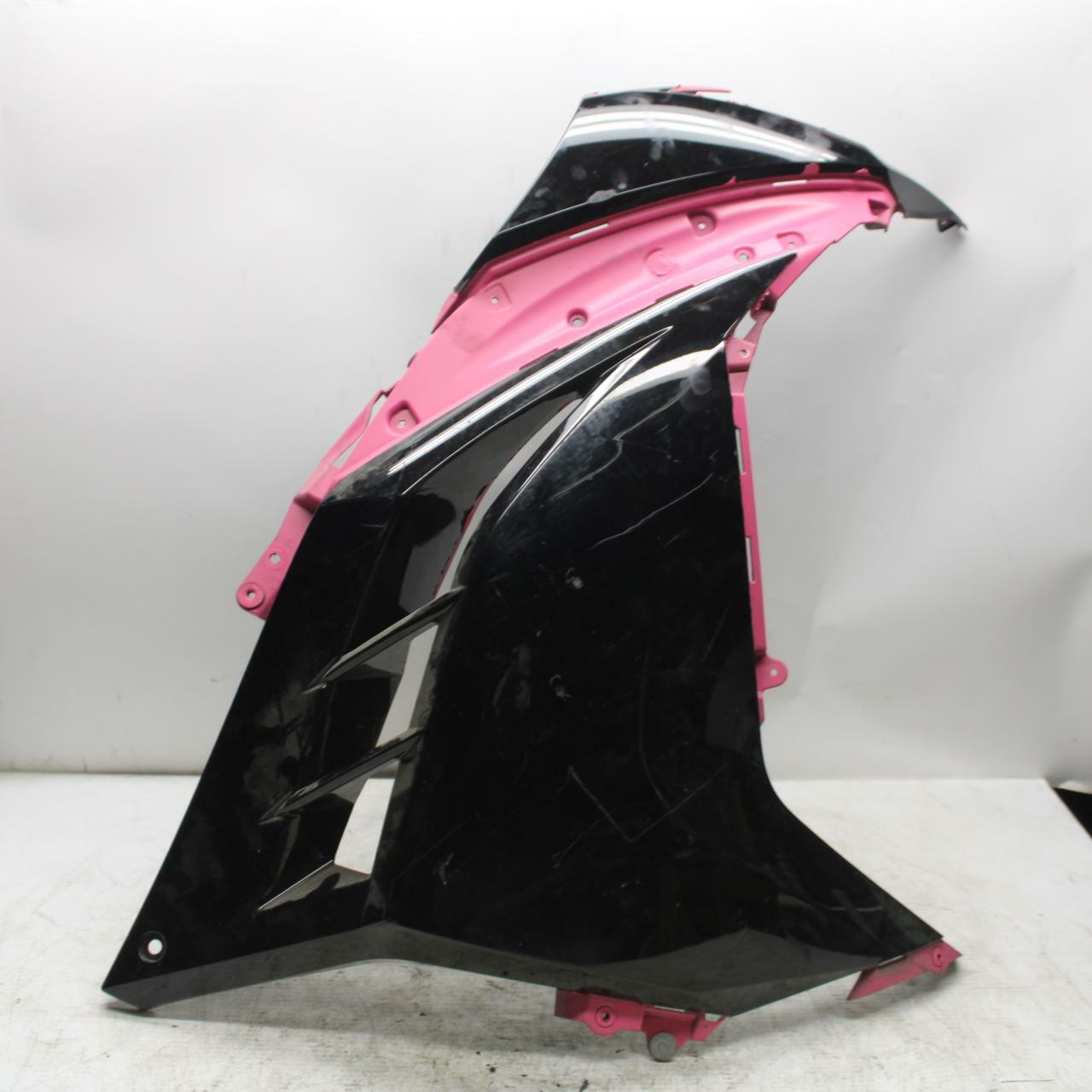 12-13 KAWASAKI EX300 NINJA LEFT MID UPPER SIDE FAIRING COWL PLASTIC BB373
