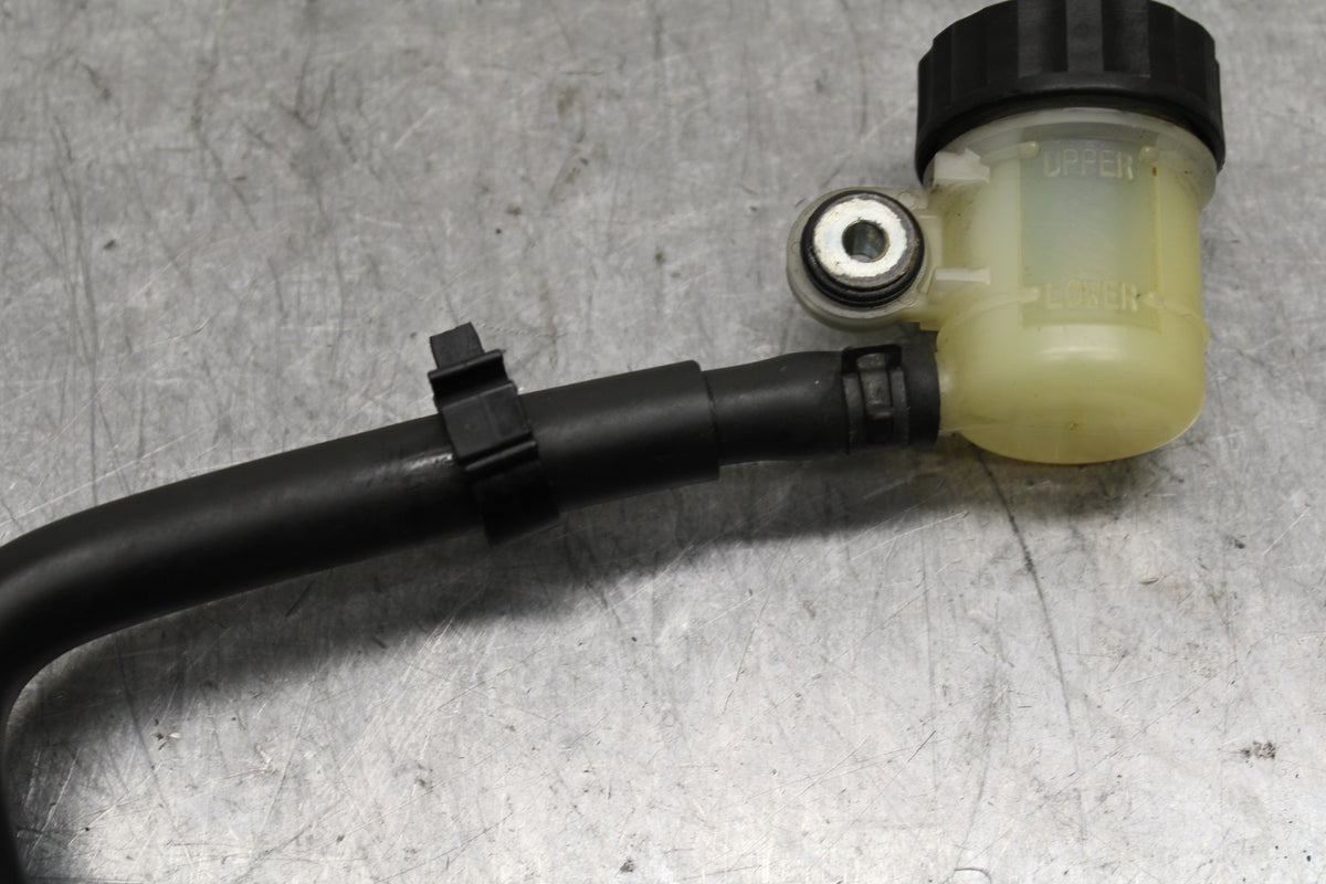 09-14 YAMAHA YZF R1 REAR BACK BRAKE MASTER CYLINDER W RESERVOIR BB119