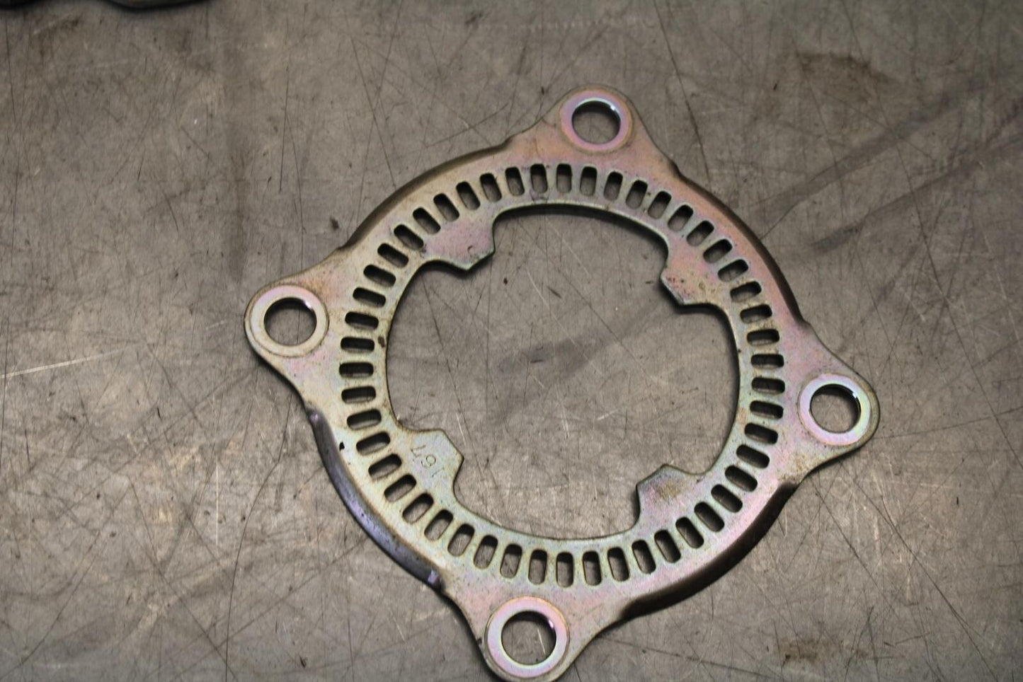 2011 Kawasaki Ninja ZX10R ZX1000K ABS REAR ROTOR BACK DISC 41080-0211  BB555