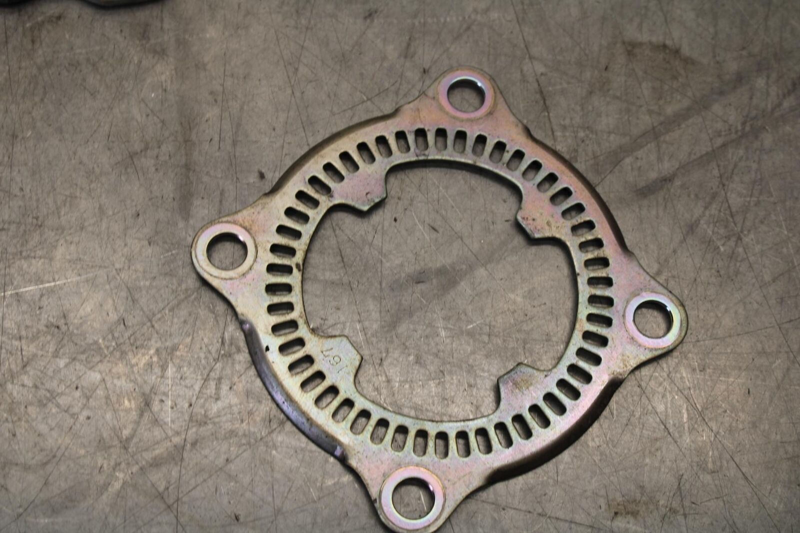 2011 Kawasaki Ninja ZX10R ZX1000K ABS REAR ROTOR BACK DISC 41080-0211  BB555