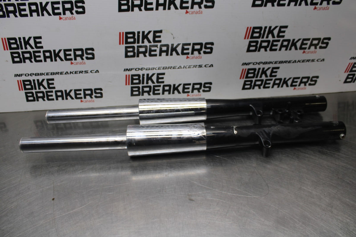 2006 Suzuki Boulevard C90 FRONT FORKS SHOCK SUSPENSION SET PAIR BB849